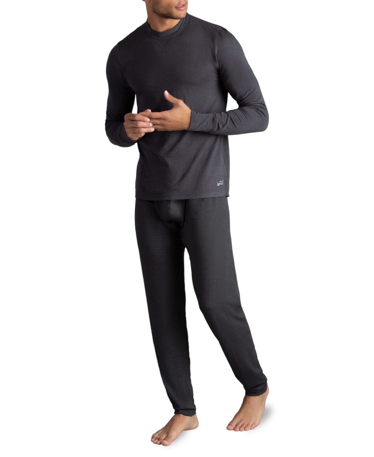 Watson'S Men's Heat Baselayer Thermal Long John Underwear