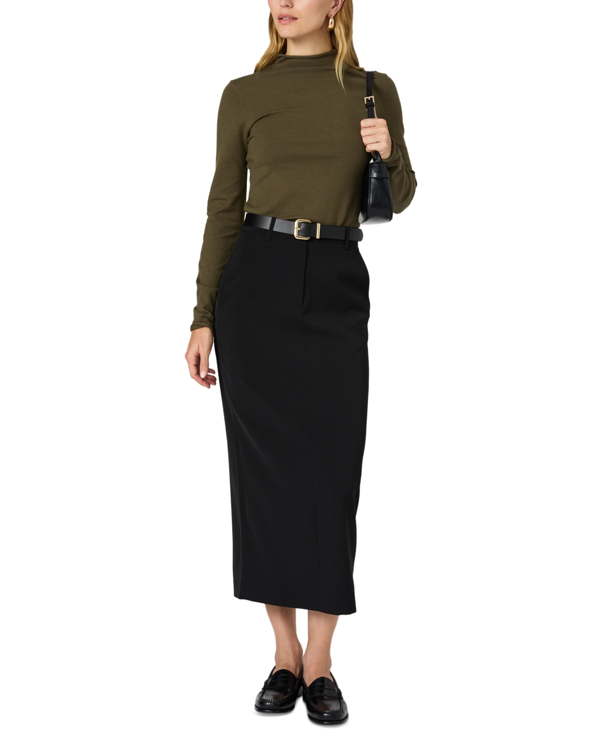 French Connection Women's Cozysoft Mock-Neck Sweater