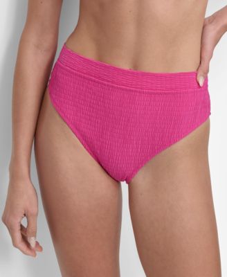 DKNY - Women's High Waist Bikini Bottoms