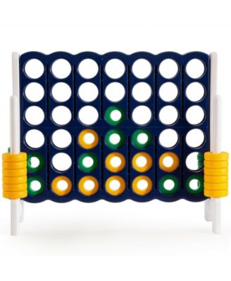 4-to-Score 4 in A Row Giant Game Set for Kids Adults Family Fun