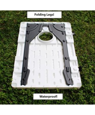 All Weather Indoor/Outdoor EZ Carry Bean Bag Cornhole Game Set