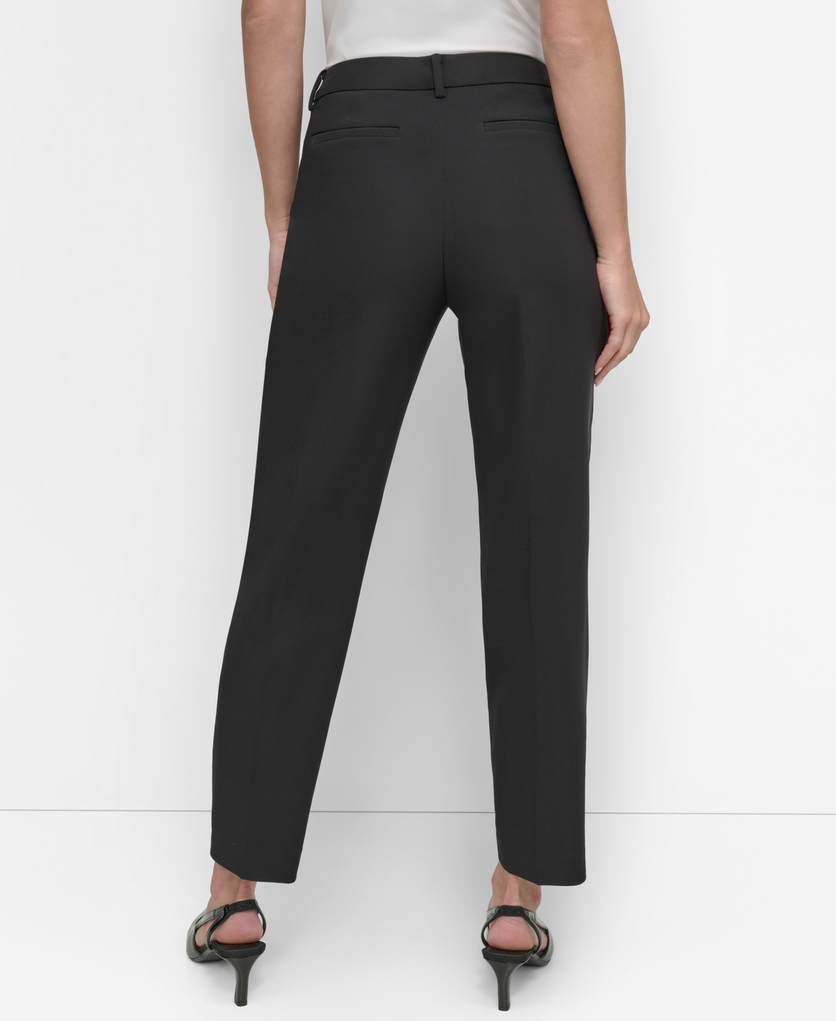Dkny Women's Front-Seam Straight-Leg Pants