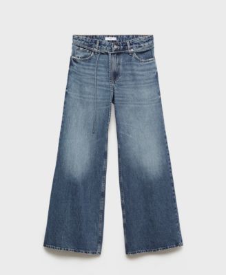 Women's Low Waist Wide Leg Jeans