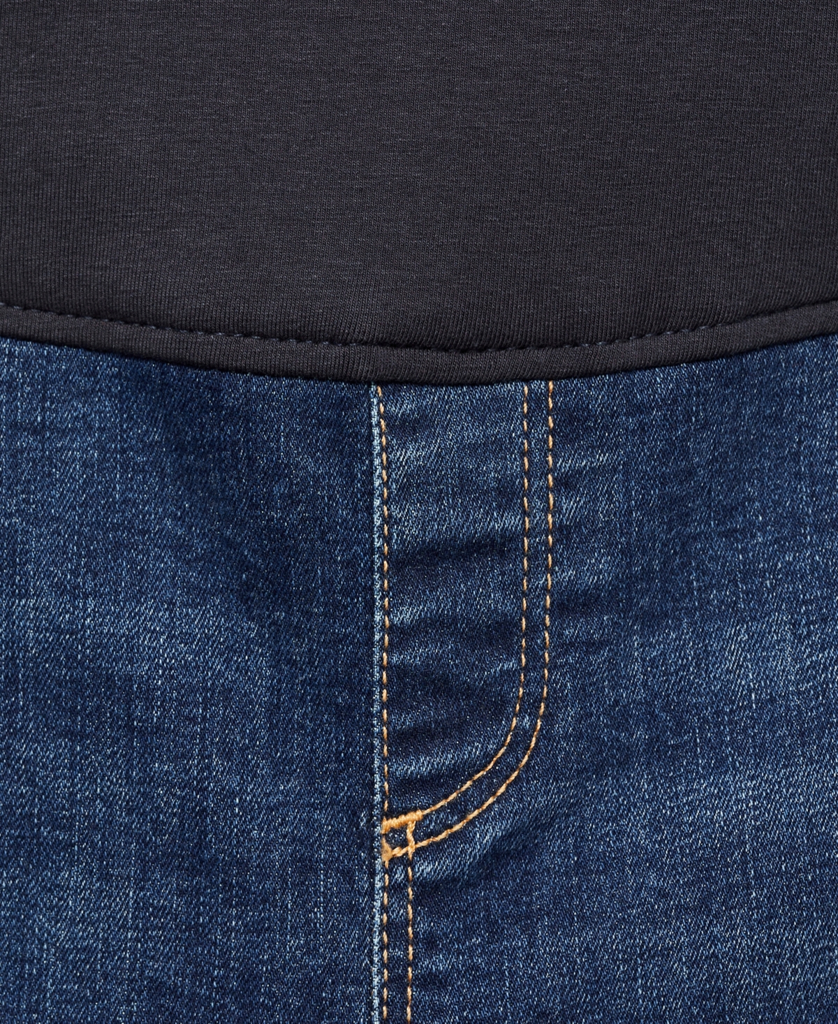 Mango Women's Maternity Skinny Jeans In Dark Blue
