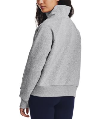 Women's Rival Fleece Mock-Neck Half-Zip Sweatshirt