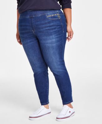 Plus Size TH Flex Gramercy Pull-On Jeans
