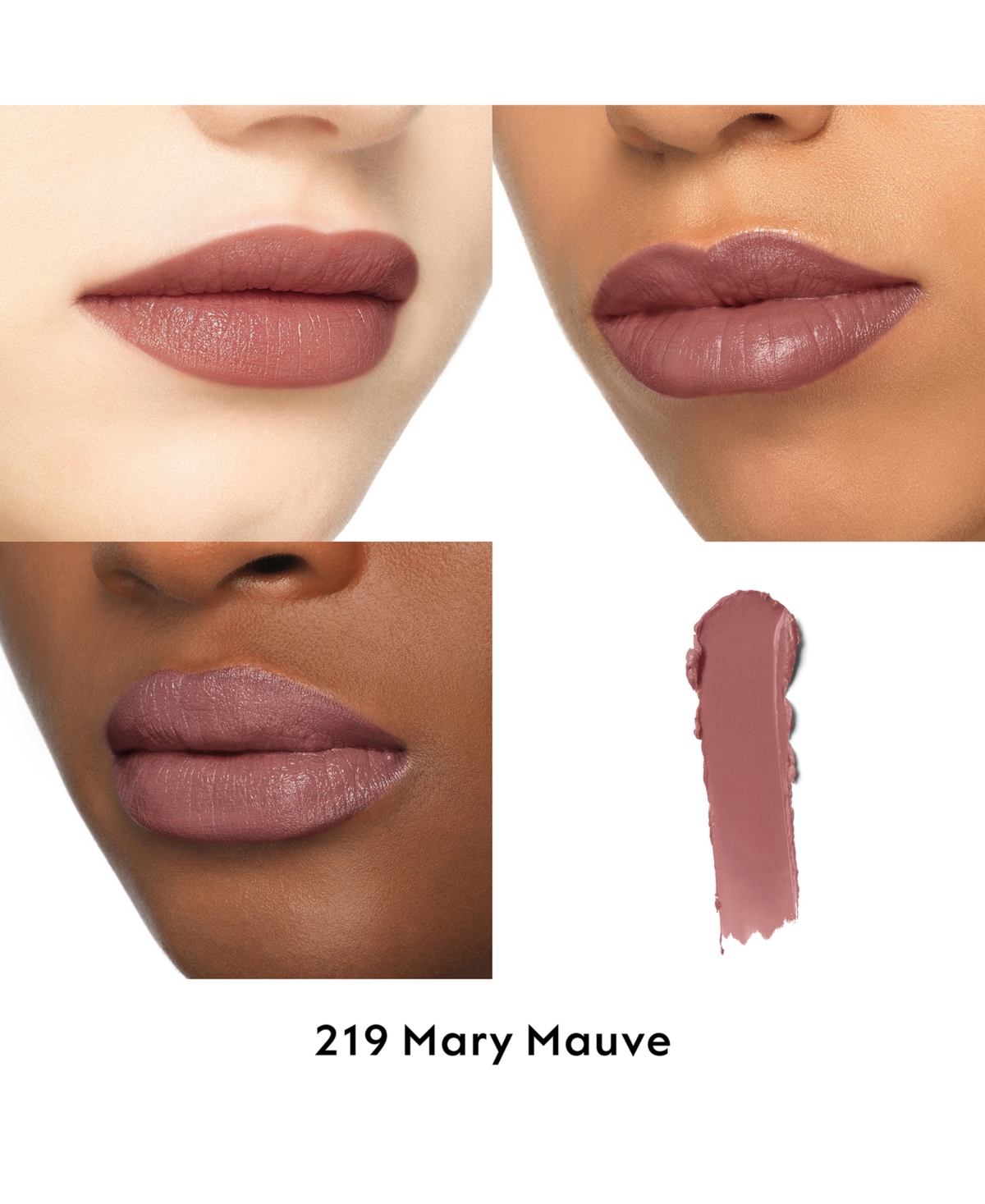 Gucci Rouge A Levres Long-lasting Satin Lipstick In 219 - Mary Mauve