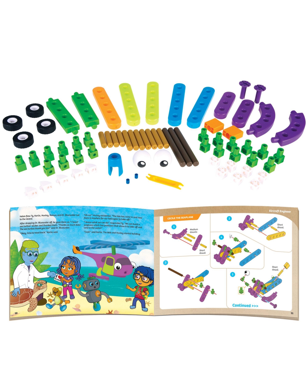 Thames & Kosmos Kids First: Aircraft Engineer Kit In Multi