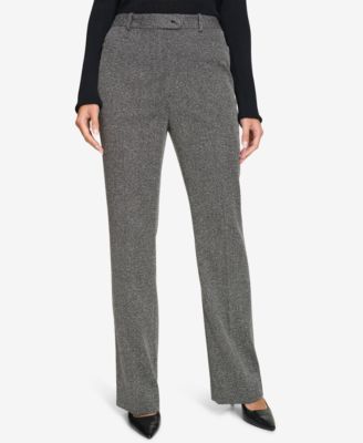 Calvin Klein - Women's Mid-Rise Wide-Leg Pants