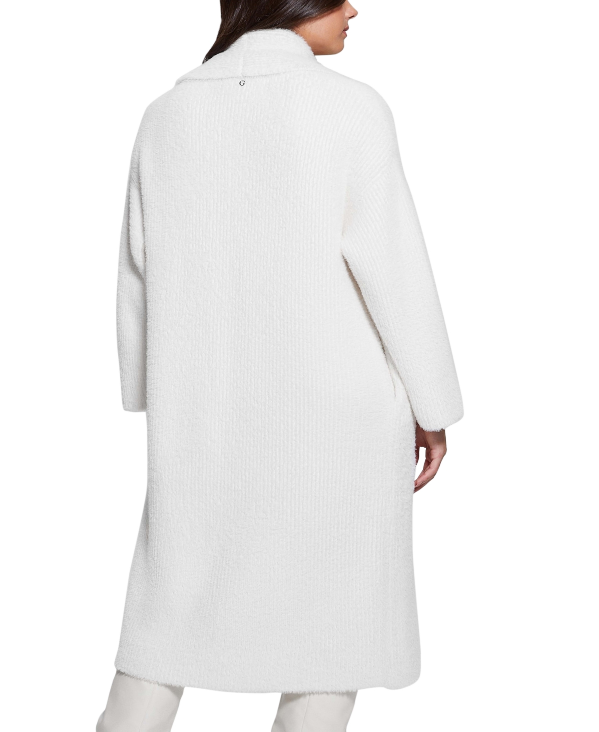 Guess Women's Vero Oversized Shawl-Collar Long-Sleeve Cardigan