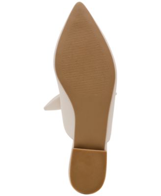Women's Christian Bow Knot Mule Slide Flats