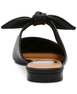 Women's Christian Bow Knot Mule Slide Flats