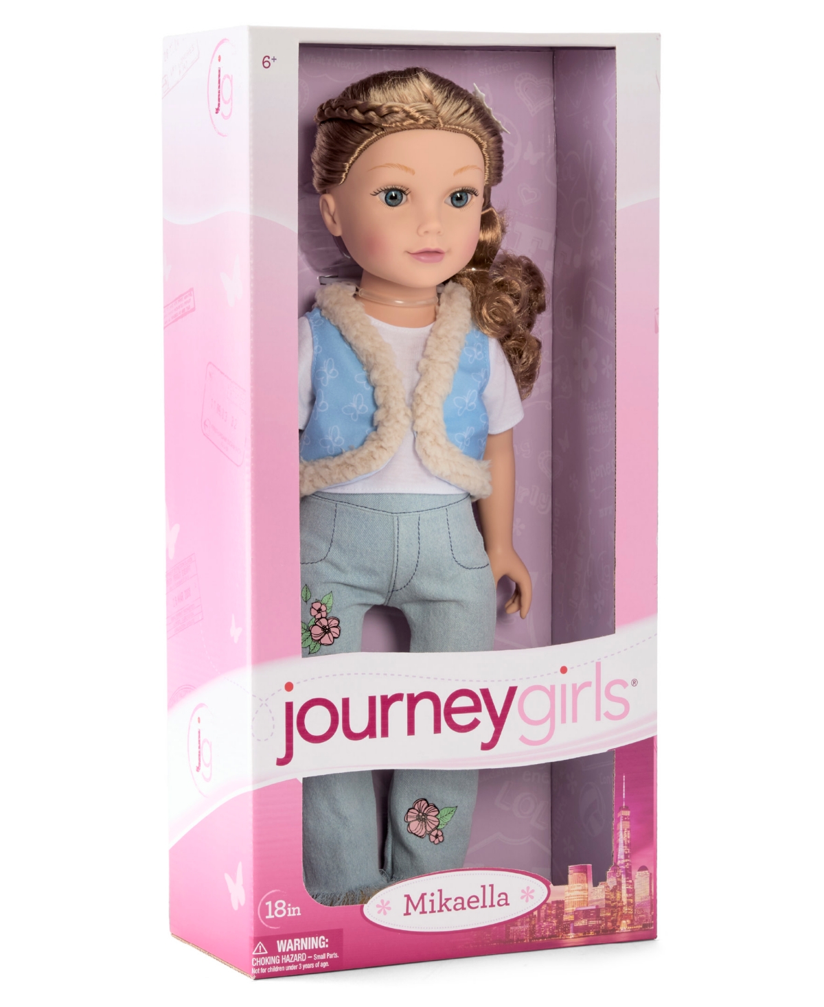 Journey Girls 18" Fashion Doll In Light,pastel Brown