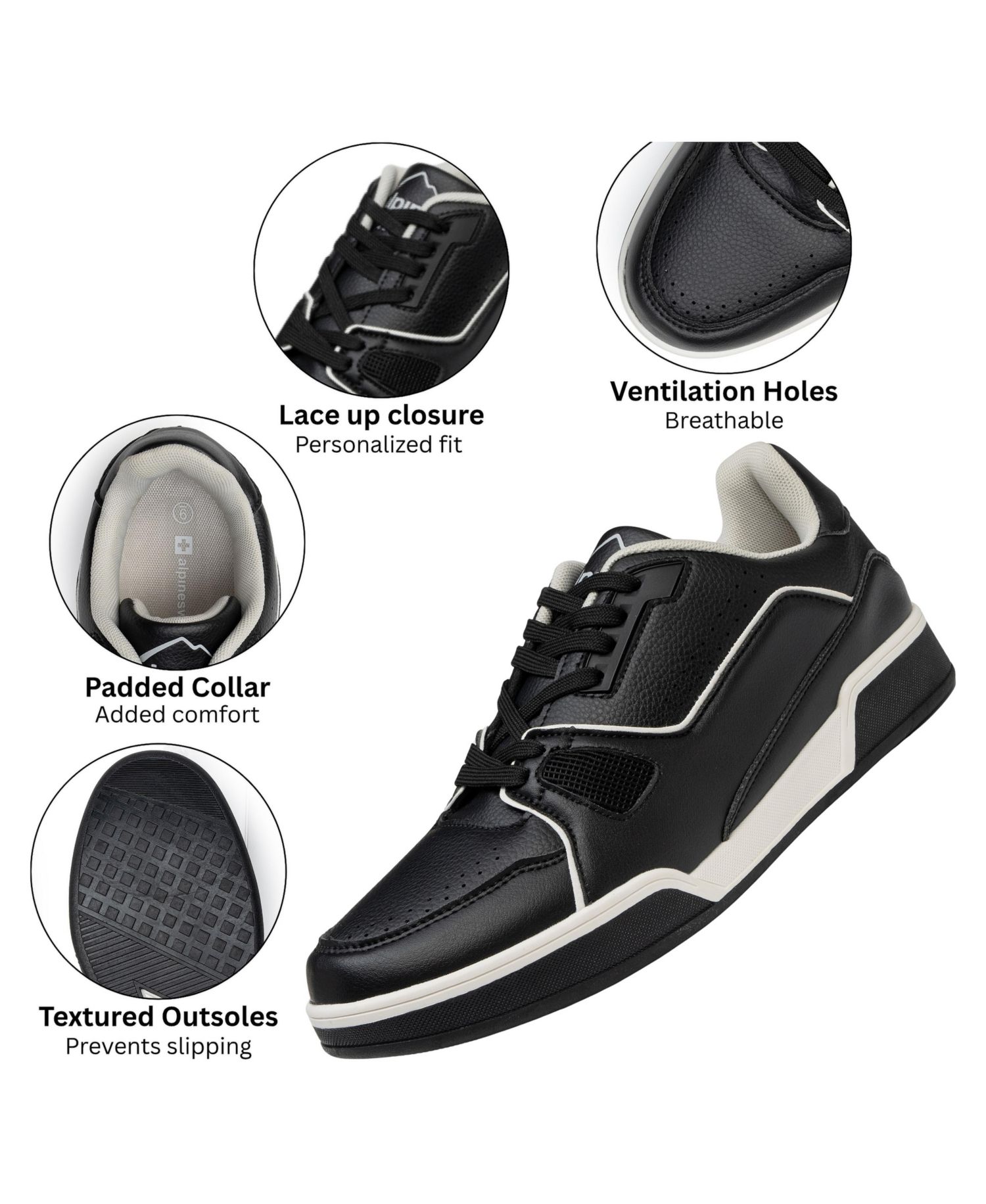 Men's Remy Fashion Sneakers Low Top Casual Comfortable Tennis Shoes