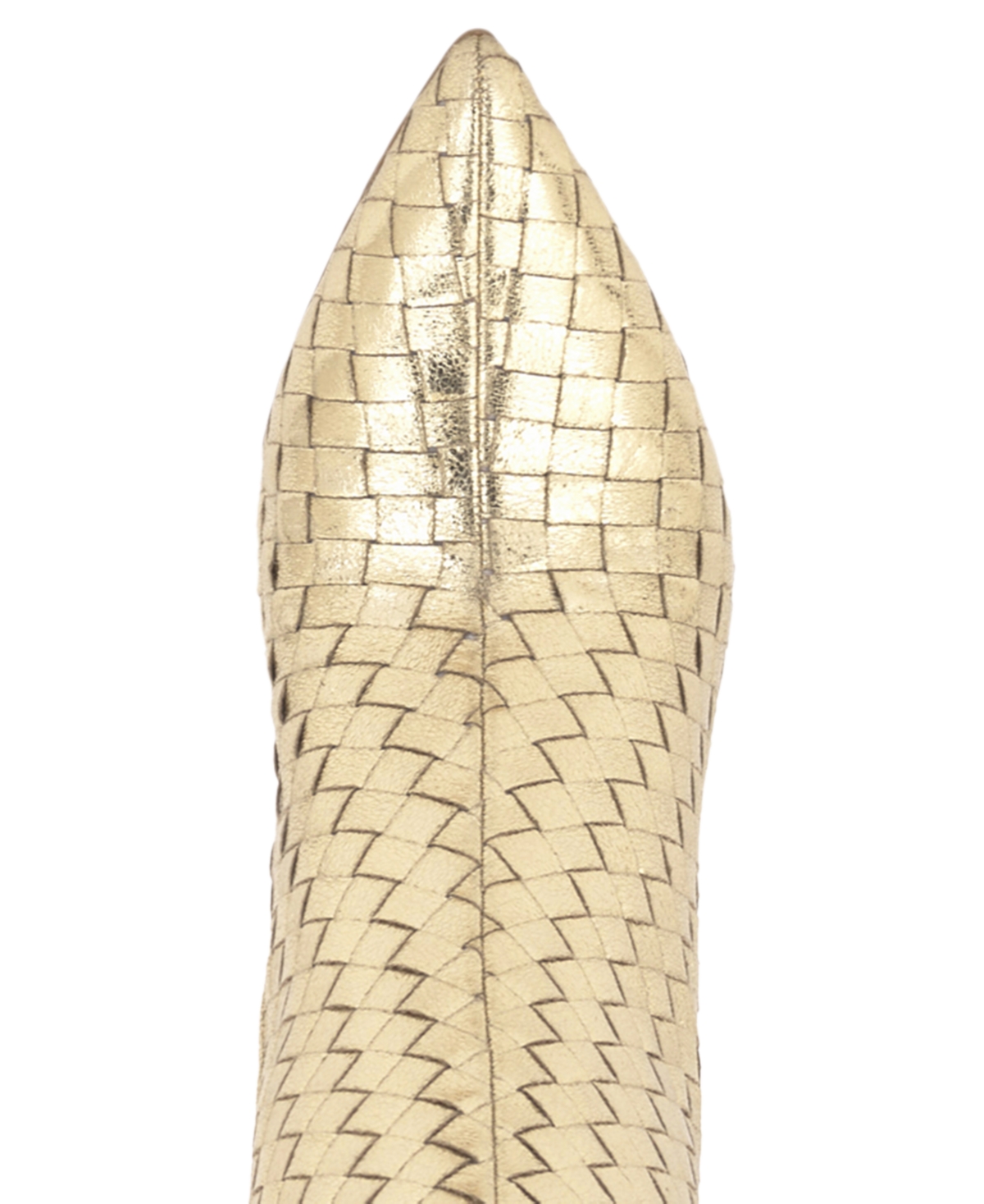 Inc International Concepts Women's Savonia Woven Knee High Boots, Created For Macy's In Gold Woven