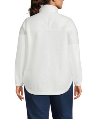 Plus Size Luxe Fleece Quarter Zip