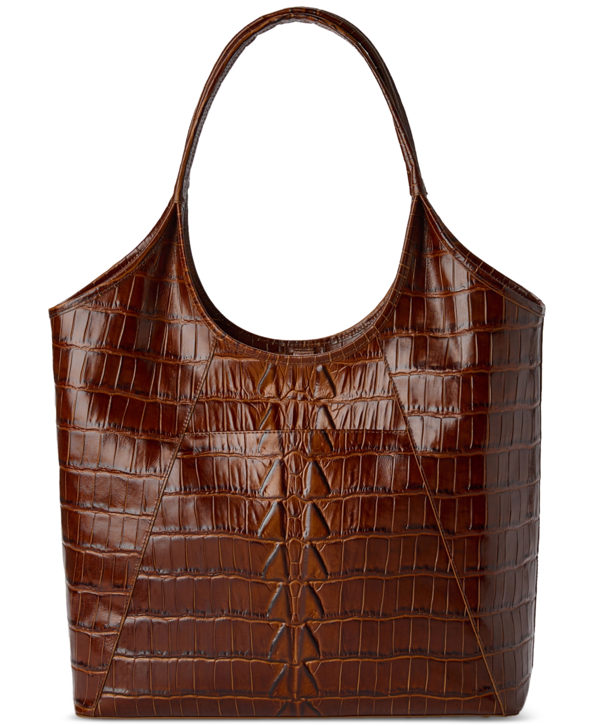 Brahmin IonaMarana Medium Leather Tote - Chestnut