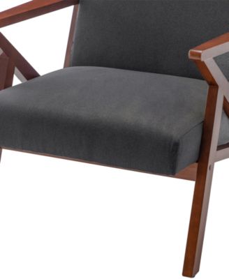 28.5" Cliff Accent Lounge Armchair with Ottoman