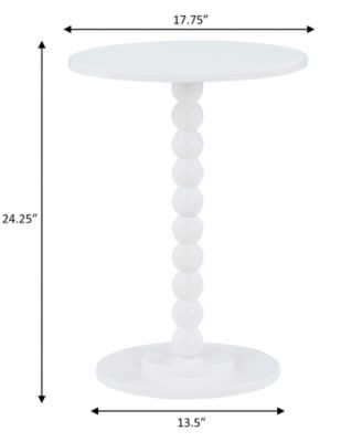 17.75" Classic Accents Venetian Islands Spindle Table