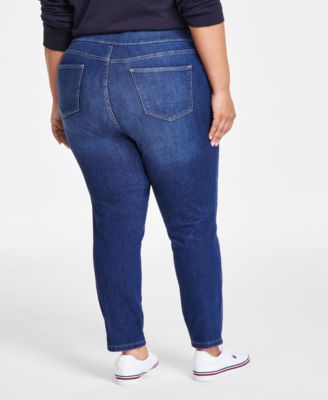 Plus Size TH Flex Gramercy Pull-On Jeans
