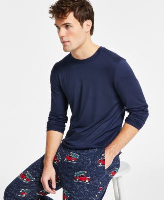 Men's Deluxe Touch Knit Crewneck Pajama T-Shirt