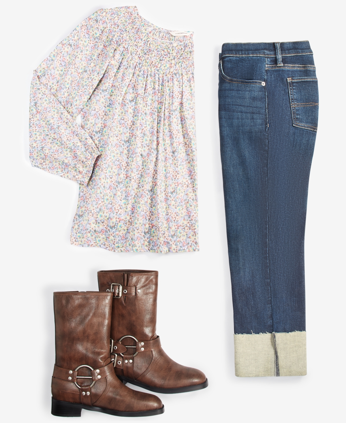 Shop Lucky Brand Women's Mid-rise Sweet Crop Jeans In Lofi Ct