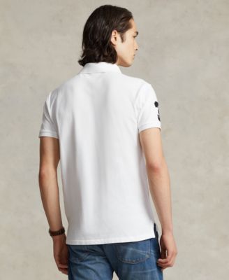 Men's  Big Pony Custom Slim Fit Mesh Polo