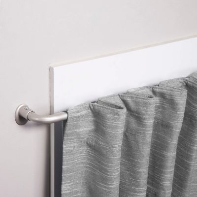 Kenney 5/8-Inch Wrap Around Room Darkening Curtain Rod for Enhanced Privacy and Light Control