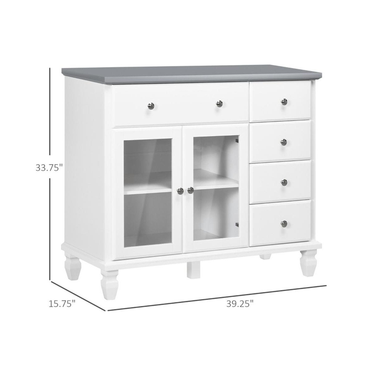 Slickblue Kitchen Sideboard and Storage Cabinet for Efficient Organization and Stylish Kitchen Decor