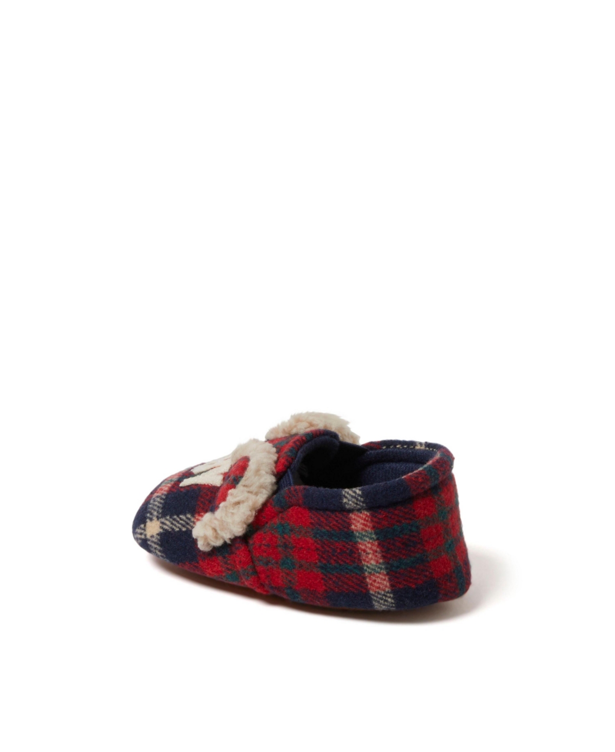 Dearfoams Baby Baby Bear Plaid Closed Back Slipper