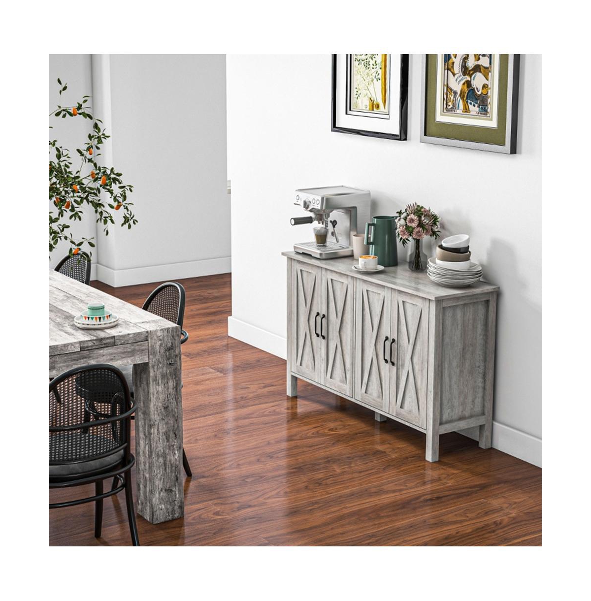 Slickblue Kitchen Buffet Cabinet for Stylish Storage and Organization, Perfect for Dining Room and Kitchen Decor
