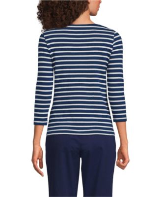 Women's Mariner Jersey Boatneck Top