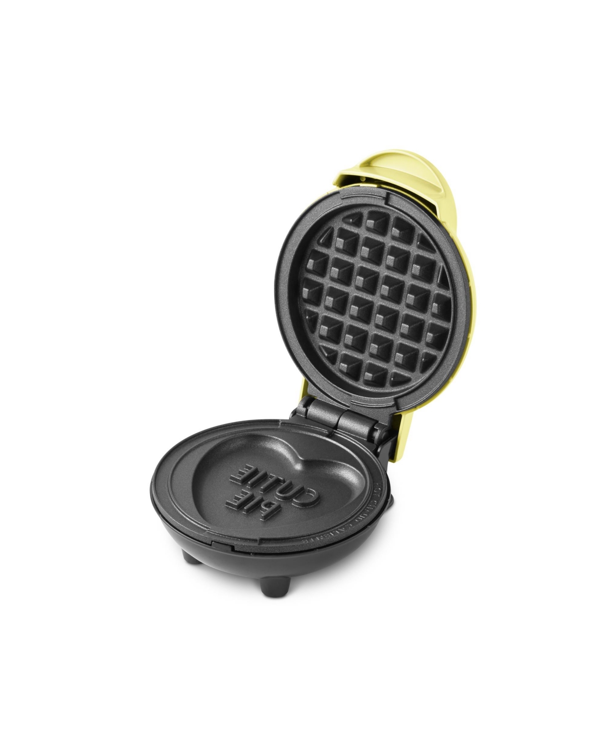 Dash X Sweethearts Cutie Pie Heart Mini Waffle Maker In Light Yellow