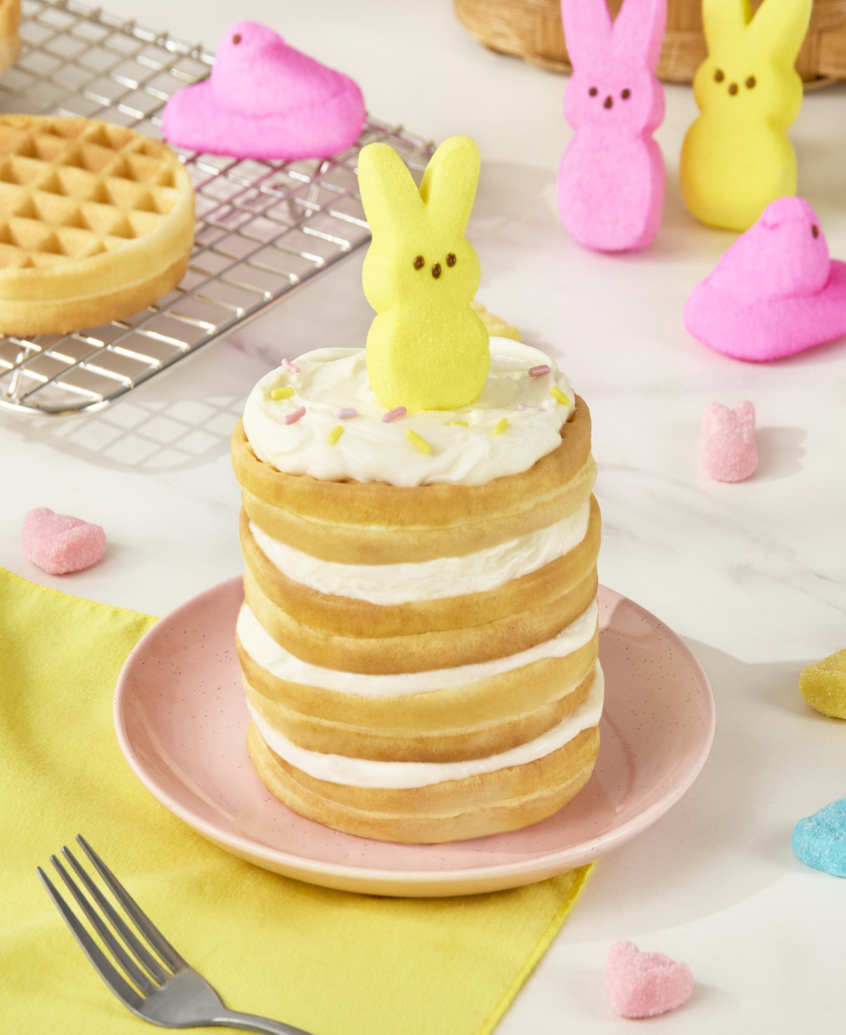 DASH X PEEPS BUNNY MINI WAFFLE MAKER 