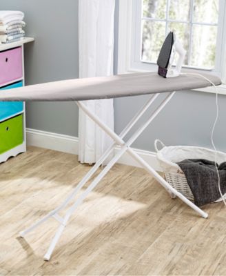 Products Adjustable Height, 4-Leg Ironing Board with Perforated Top