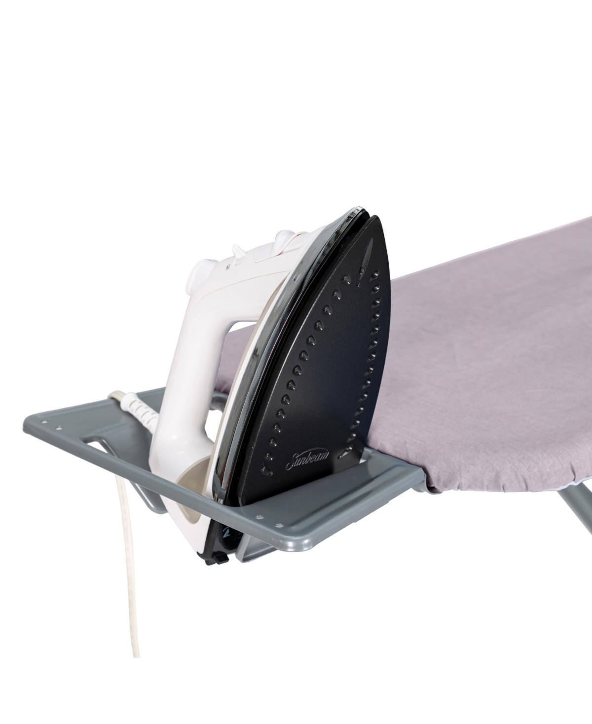 Seymour Home Products Adjustable Height, 4 Leg Ironing Board with Mesh Top and Iron Rest