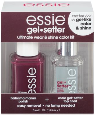 Essie - essie gel-setter duo kits, bahama mama