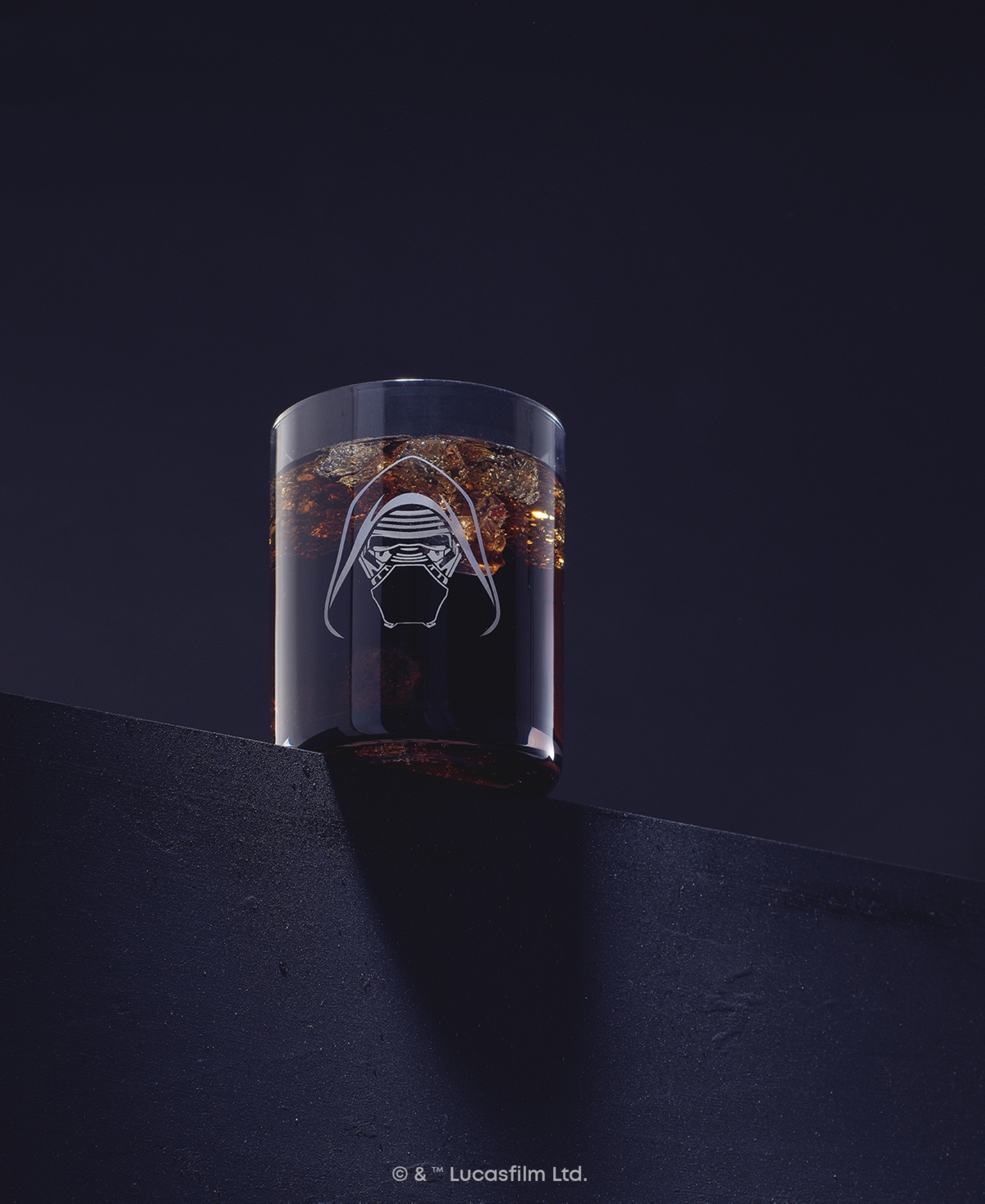 Joyjolt Star Wars Dark Side Short Drinking Glasses, Set Of 4 In Multi