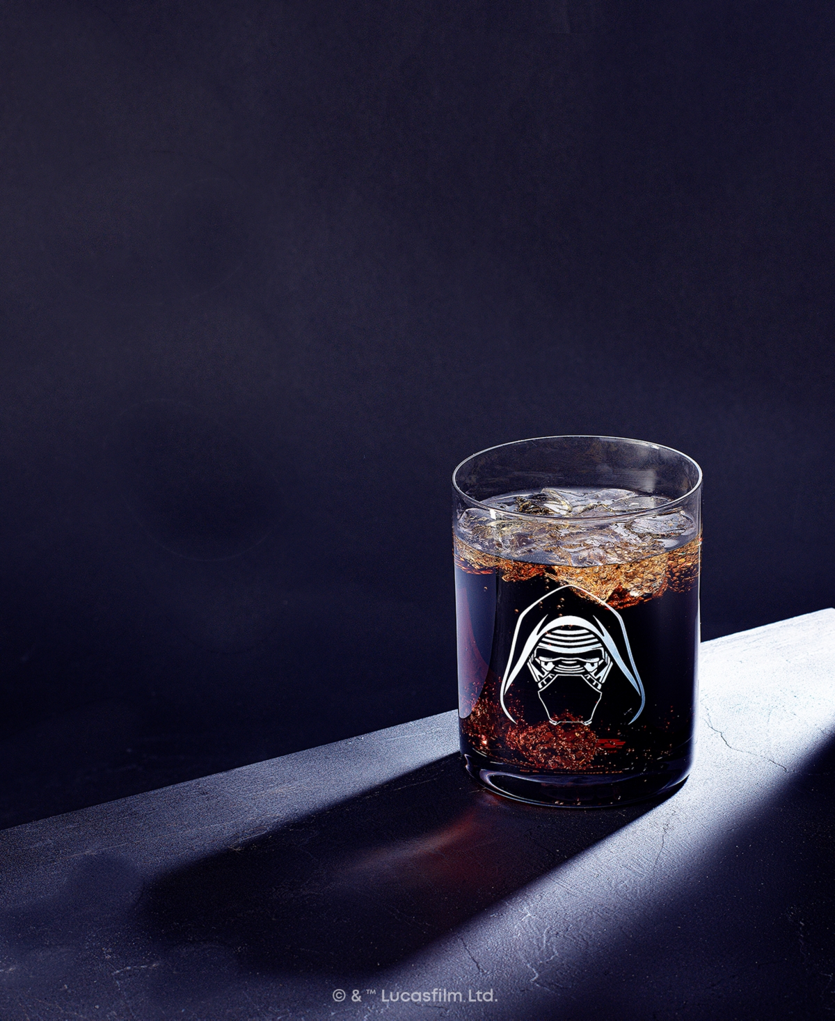 Joyjolt Star Wars Dark Side Short Drinking Glasses, Set Of 4 In Multi