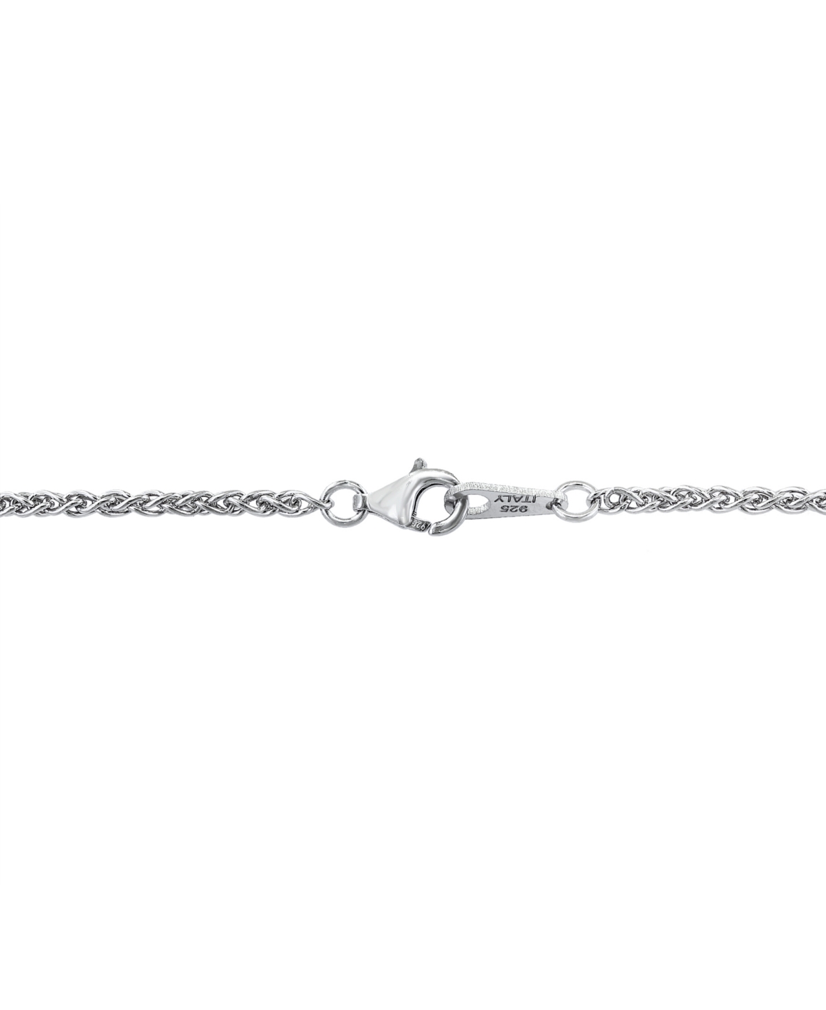 Shop Effy Collection Effy Onyx Rope-framed 18" Pendant Necklace In Sterling Silver & 14k Gold-plate