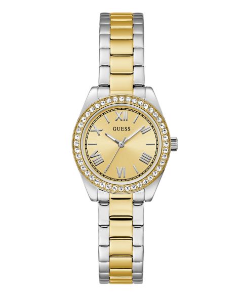 Женские часы GUESS Analog Two-Tone Stainless Steel Watch, 30 mm