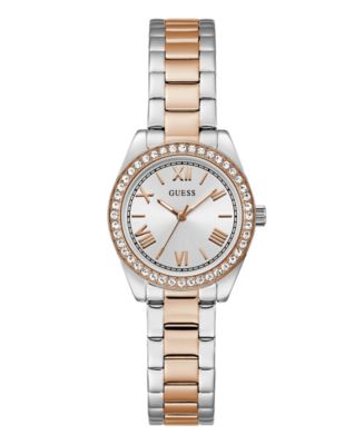 GUESS Stainless Steel Watch Unisex. Gorgeous! GUESS USA Steel Date 42mm | Neutrals | FARFETCH main image 4