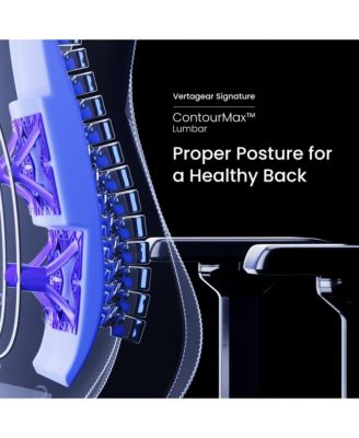 SL5800 Ergonomic Large Gaming Chair featuring ContourMax Lumbar & VertaAir Seat systems - RGB LED Kits Upgradeable