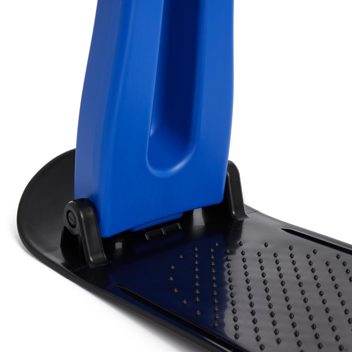 Slippery Racer Kids Foldable Downhill Outdoor Winter Ski Scooter Snow Sled,- Blue