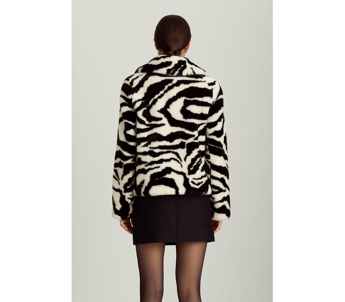 Dawn Levy Women's Soft Wool Double Breasted Madrid Jacket