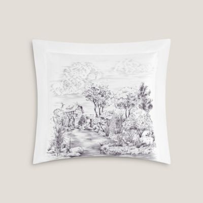 GORANNA Sham - Euro purple-white