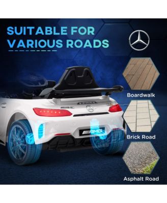Mercedes-Benz AMG GTR Licensed 12V Kids Ride on Car w/ Remote,