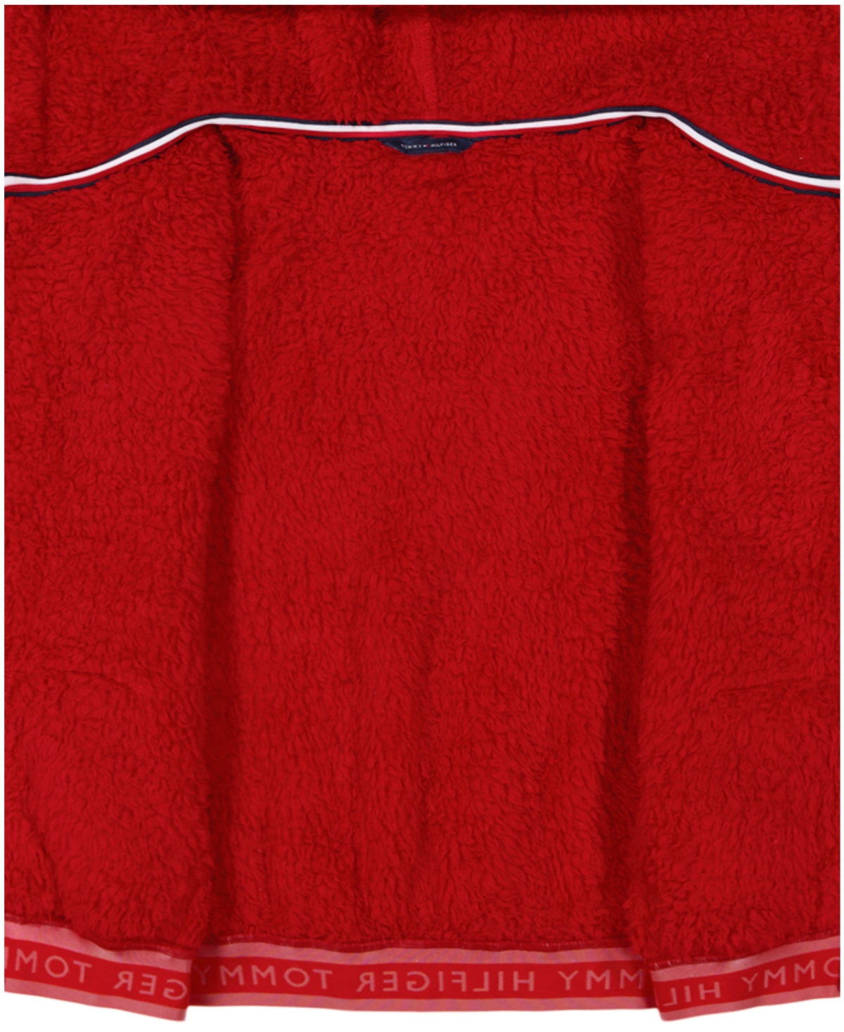 Tommy Hilfiger Baby Girl Minky Zip Front Hoodie