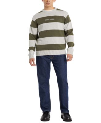 Men's Stripe Logo Sweater