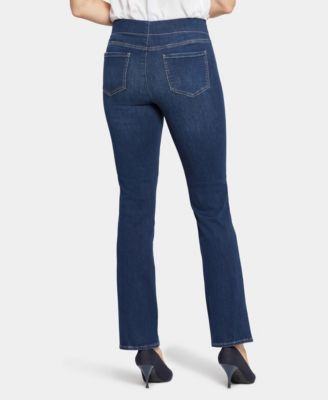 Women's Pull On Straight Jeans